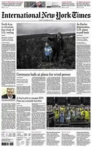International New York Times - Friday 26 December 2014