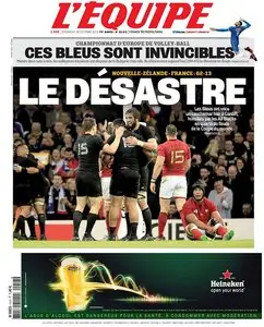L'Equipe du Dimanche 18 Octobre 2015