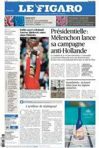 Le Figaro du Lundi 6 Juin 2016