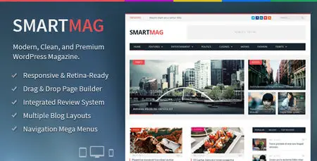 Smartmag - Themeforest Responsive & Retina Wordpress Magazine