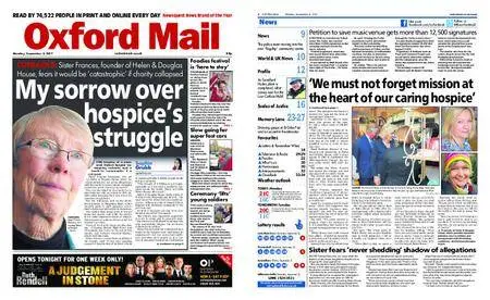 Oxford Mail – September 04, 2017