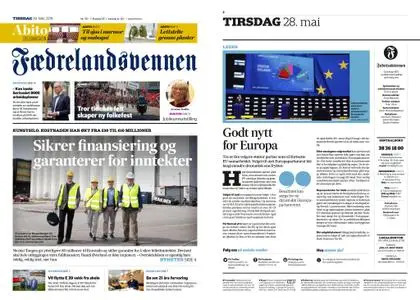 Fædrelandsvennen – 28. mai 2019