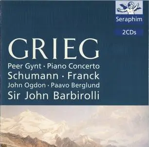 John Ogdon, Paavo Berglund, Sir John Barbirolli - Grieg: Peer Gynt, Piano Concerto / Schumann, Franck (1995)