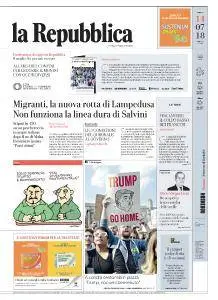 la Repubblica - 14 Luglio 2018