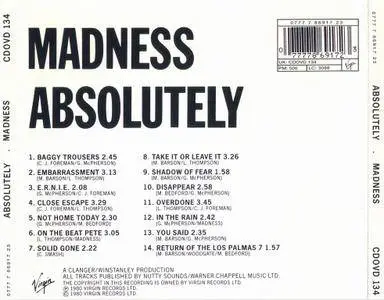 Madness - Absolutely (1980)