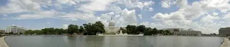 Capitol Washington DC Panaroma View