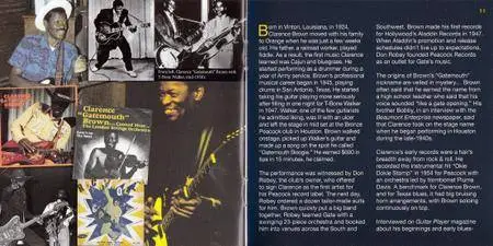 Clarence "Gatemouth" Brown - Gate Walks to Board: 1947-1960 Aladdin & Peacock Sides (2015) {Hoodoo Records 263524}