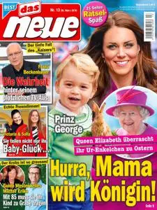 Das Neue – 26. März 2016