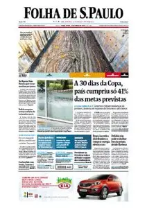 Folha de São Paulo - 13 de maio de 2014 - Terça