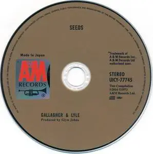 Gallagher & Lyle - Seeds (1973) [Japan SHM-CD 2016]