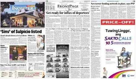 Philippine Daily Inquirer – July 13, 2008