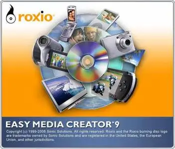 Roxio Easy Media Creator 9 Suite & Content CD