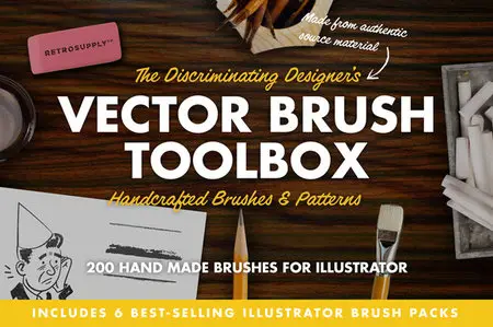 CreativeMarket - The Vector Brush Toolbox