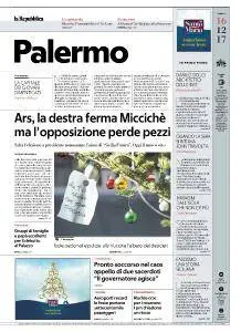 la Repubblica Palermo - 16 Dicembre 2017
