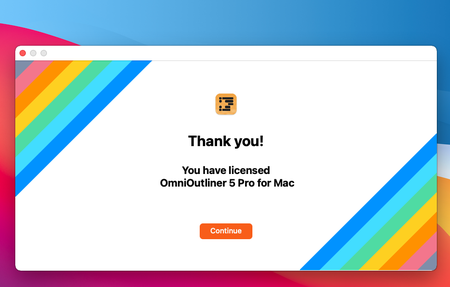OmniOutliner Pro 5.8 Multilingual macOS