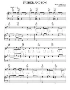Father And Son - Cat Stevens (Piano-Vocal-Guitar)