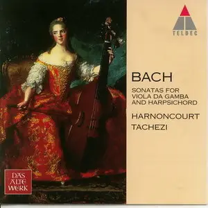 Bach sonatas for viola da gamba and harpsichord Nikolaus Harnoncourt Herbert tachezi 