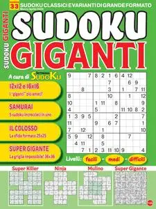 Sudoku Giganti N.33 - Marzo-Aprile 2024