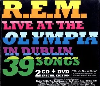 R.E.M - Live At The Olympia In Dublin 39 Songs (2007) (special edition 2cd+dvd)