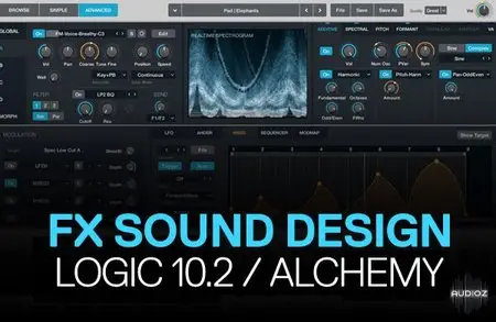 Special FX Sound Design In Logic Pro 10.2 / Alchemy (2015)