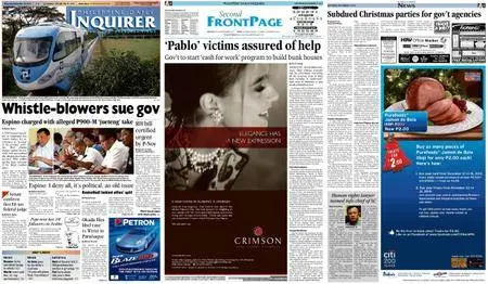 Philippine Daily Inquirer – December 15, 2012