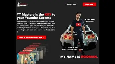 YouTube Mastery 2019 $997 – Learn How To Make $60,000+ Per Month With YouTube