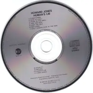 Howard Jones - Human's Lib (1984) [Japanese Ed. 2006]