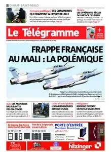 Le Télégramme Saint Malo – 16 avril 2021