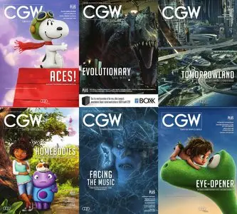 Computer Graphics World - 2015 Full Year Collection
