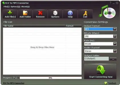 FLV To MP3 Converter 3.0.5 + Portable