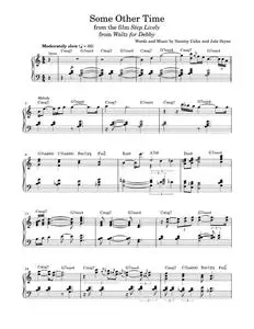 Some Other Time (from Step Lively) - Gigi Gryce (as performed by bill Evans) (Piano Solo)