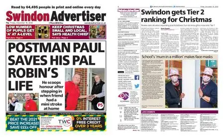 Swindon Advertiser – December 18, 2020