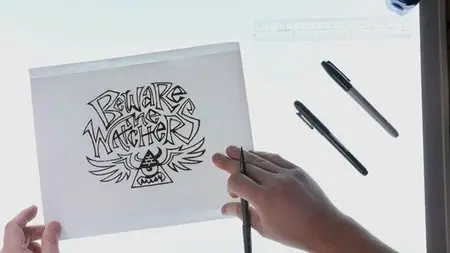Drawing Vector Graphics: Hand Lettering [repost]