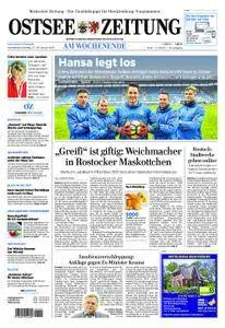Ostsee Zeitung Rostock - 27. Januar 2018
