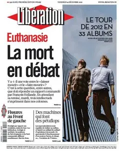 Libération du Vendredi 14 Décembre 2012