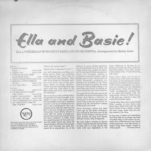 Ella Fitzgerald & Count Basie - Ella And Basie! (vinyl rip, Capitol pressing} (1963) {Verve}