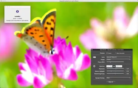 Lens Blur 1.4.3 Mac OS X