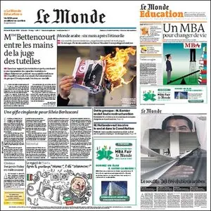 Le Monde - 15 June 2011 (+ Supplements)