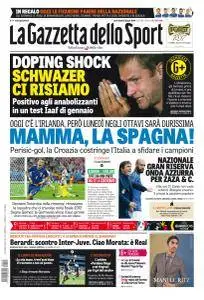 La Gazzetta dello Sport con edizioni locali - 22 Giugno 2016