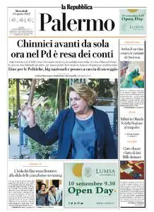 la Repubblica Palermo - 24 Agosto 2022