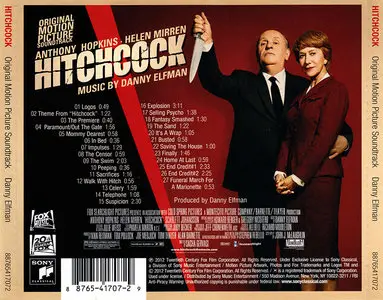 Danny Elfman - Hitchcock: Original Motion Picture Soundtrack (2012)