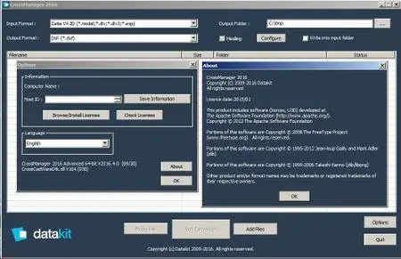 DATAKIT CrossManager 2016.4 with Plugins