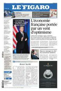 Le Figaro du Mercredi 20 Décembre 2017