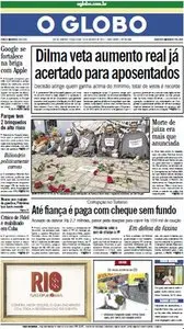 Jornal O Globo - 16 de agosto de 2011