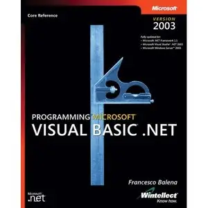 Programming Microsoft® Visual Basic® .NET Version 2003 (repost)