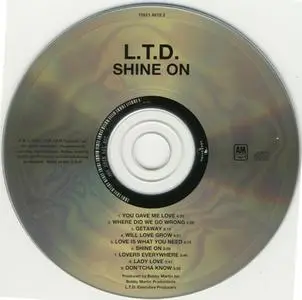 L.T.D. - Shine On (1980) {1996 A&M}