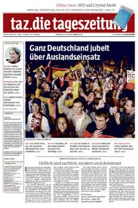 Tageszeitung TAZ vom 15 Juli 2014