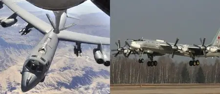 TU-95 Bear vs B-52 Stratofortress