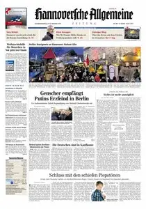 Hannoversche Allgemeine Zeitung - 21.12.2013