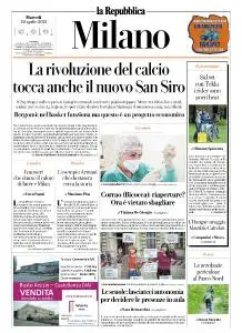 la Repubblica Milano - 20 Aprile 2021